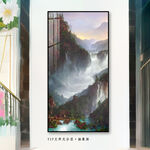 玄关油画