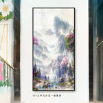 山水抽象画
