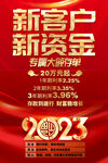 2023银行存款海报