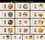 食堂标语