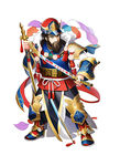 中国风门神插画