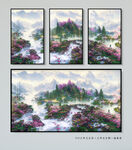 新中式山水画