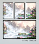 水墨山水画