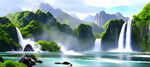 山水风景画