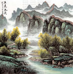 国画长城
