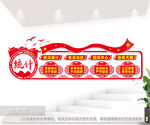 统计职业道德规范文化墙
