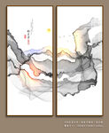 水墨山水画