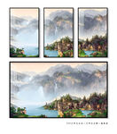 创意山水画