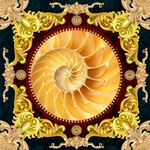 时尚3D抽象纹理图案地板画