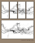 水墨抽象画 