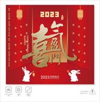 喜气盈门 兔年 海报