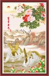 国画兔子