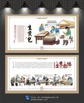 生煎包文化墙