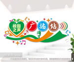 校园广播站文化墙