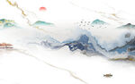 大气 高档背景山水 TIf分层