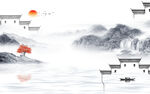 新款 中式沙发山水 Tif分层