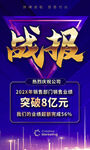 战报 蓝色