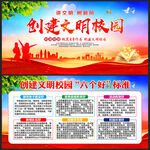 创建文明校园六个好标准
