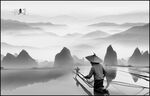 水墨山水画