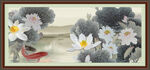荷花图 