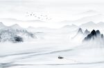 新中式背景墙