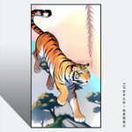 国画老虎猛虎下山