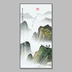 山水国画
