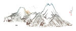 新中式山水画