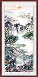 客厅山水画