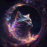 梦幻猫线条猫