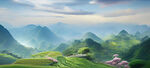 山水风景画