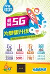 大学校园5G海报