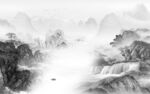 高端 最新意境山水 tIF分层