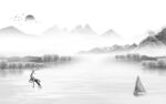 爆款 高端高雅山水 tif分层