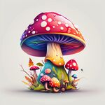 卡通蘑菇