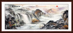 中堂山水画