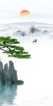 高端 中式爆款玄关 Tif分层