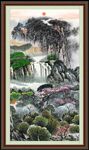 山水风景画 