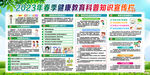 春季健康教育宣传栏