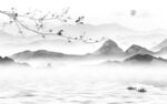 现代 中式意境山水 TiF分层