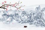 新中式背景墙
