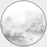 新中式山水画