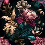 鲜花装饰画