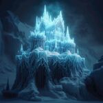 冰雪覆盖的城堡