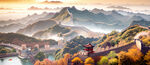 长城风景画