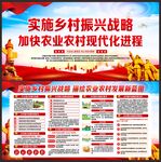 乡村振兴展板