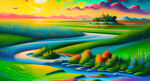 风景油画
