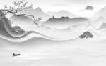爆款 新式高端山水 tif分层