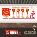 政协委员之家标语展板形象文化墙