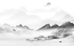 人气 新式简约山水 TiF分层